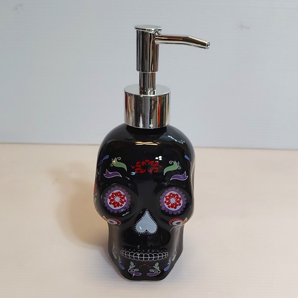 Soap Dispenser - Calavera - Day of the Dead Soap Dispenser